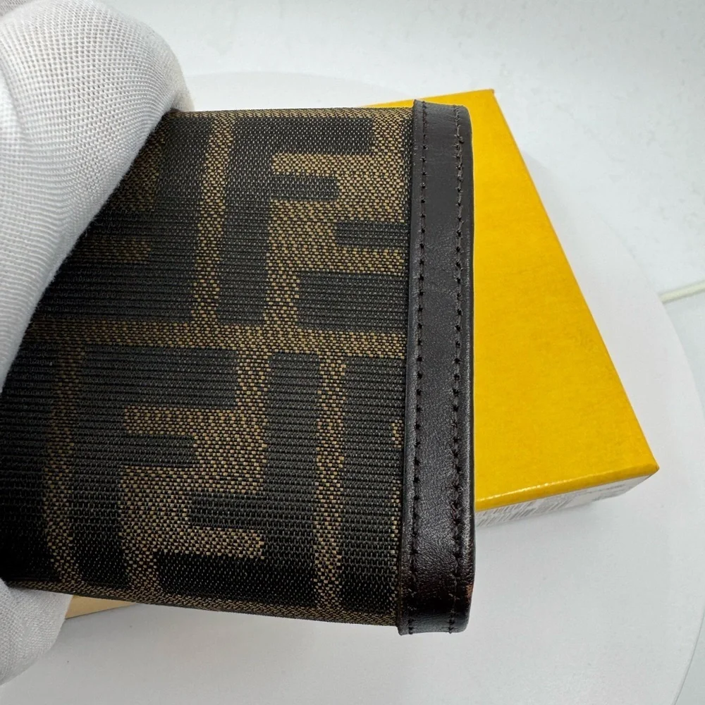 Fendi Zucca Wallet Vintage NWT